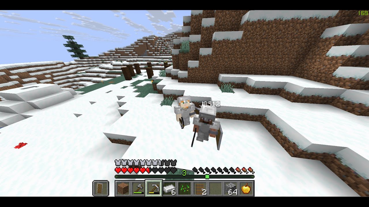 we got full iron armor , minecraft let's play episode 2