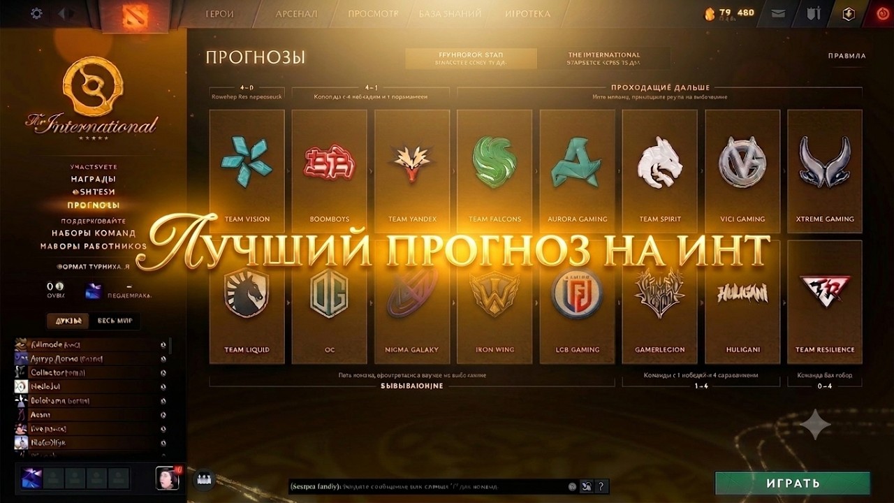 МОИ ПРОГНОЗЫ КОМПЕНДИУМА НА ГРУППОВОЙ ЭТАП THE INTERNATIONAL 2026