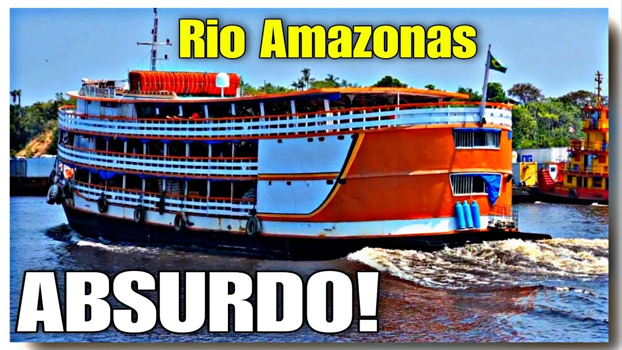 ABSURDO! AMAZONAS BRASIL POR ESTA EU NÃO ESPERAVA VIAGEM DE BARCO RIO AMAZONAS EP-52