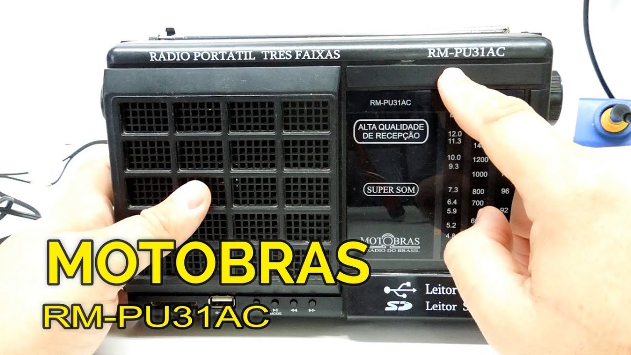 MOTOBRAS  RM-PU31AC (problema no volume).