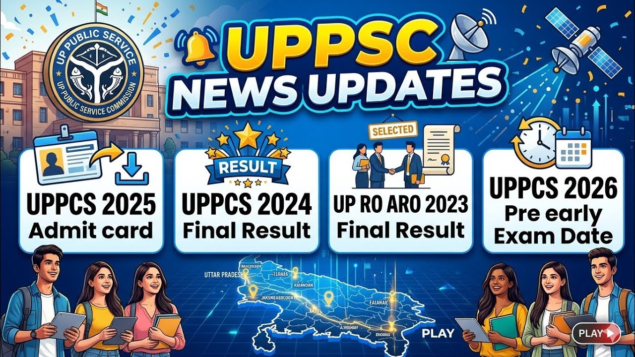 UPPSC 2026 Exams News Today|uppcs Mains 2025|ro aro result|uppcs admit card|#uppcs#uppsc#uppcs2025