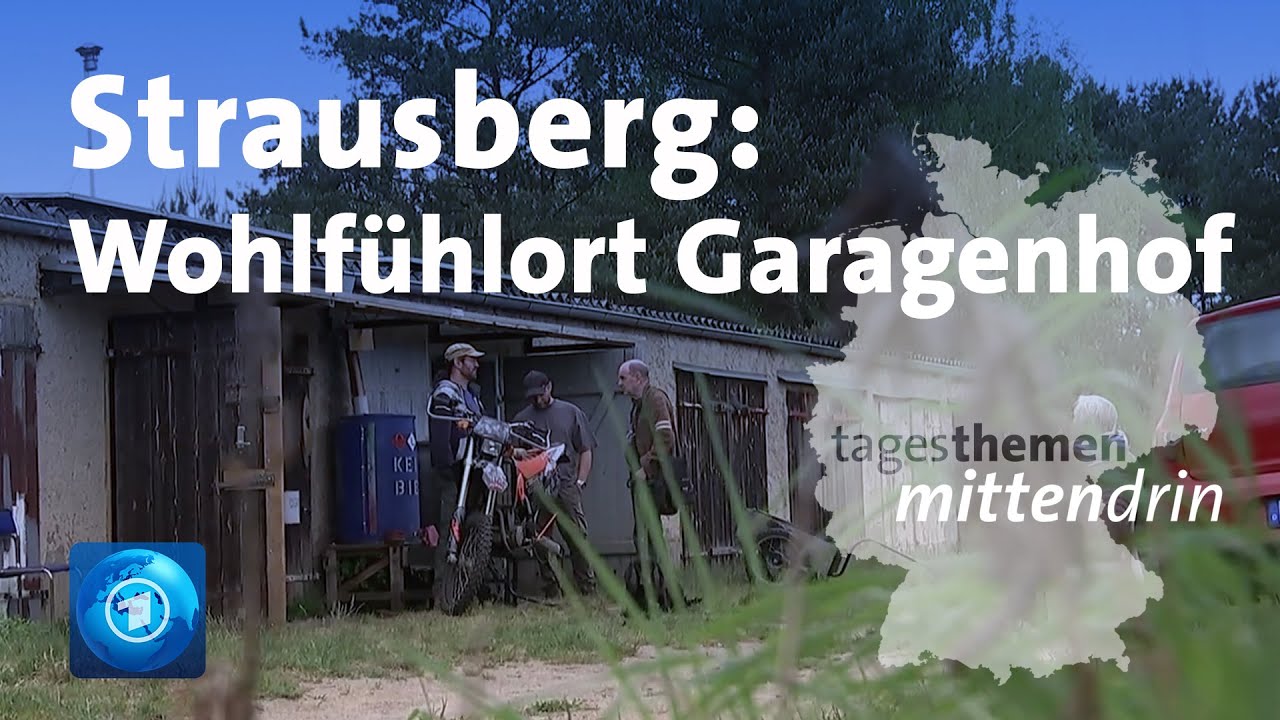 Strausberg: Wohlfühlort Garagenhof | tagesthemen mittendrin