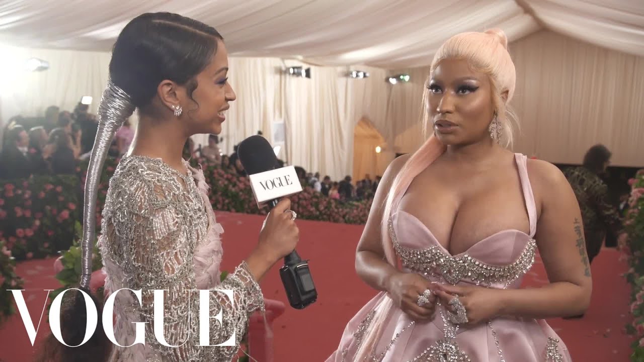 Nicki Minaj on Looking Sexy But Still Camp | Met Gala 2019 with Liza Koshy | Vogue