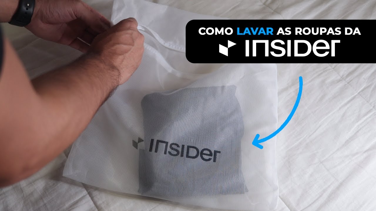 COMO LAVAR as ROUPAS/PRODUTOS da INSIDER STORE?