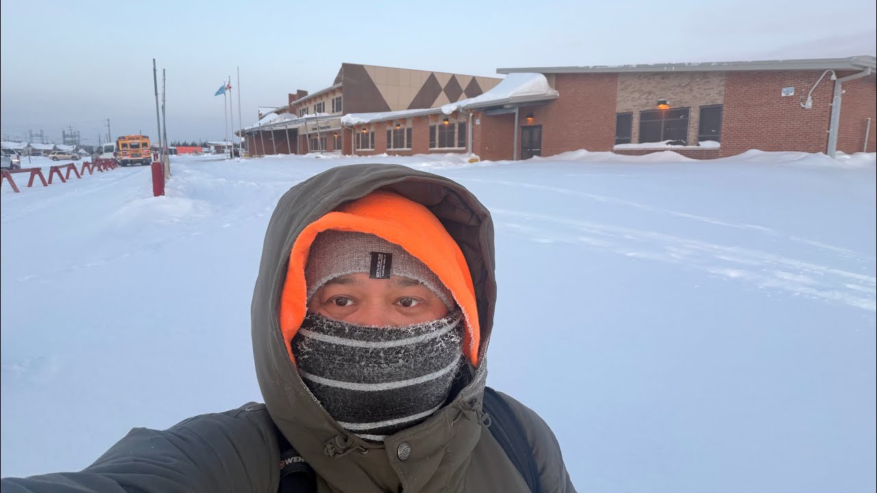Blowing Snow Day in Atta - upto 70km/hr wind gusts 