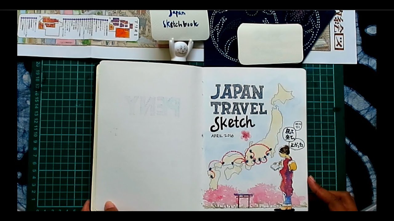 Penny - Japan Travel Sketchbook 2016