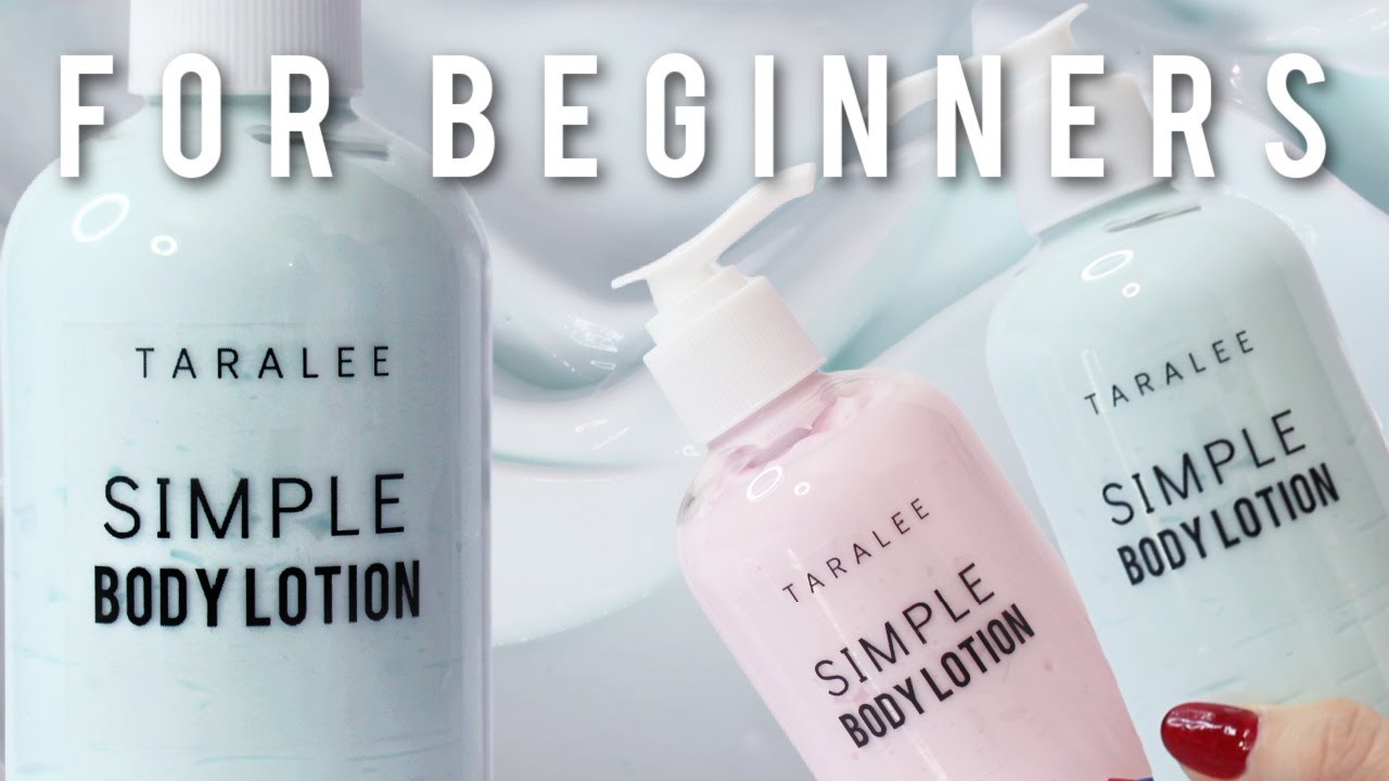 DIY Easy Body Lotion Recipe for Beginners - How to make Body Lotion