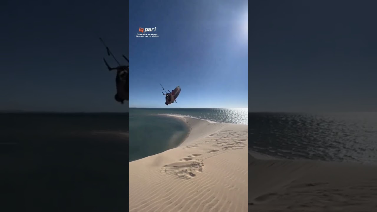 Extreme beauty ✨ #sportchallenge #extremesports #extreme #kitesurfing #dunes #surfing #watersports