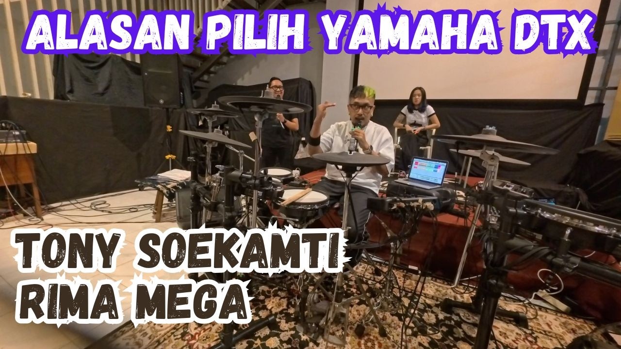 Ke Event Drum Elektrik Yamaha DTX drum UNITY .. Oooh Ternyata Begini