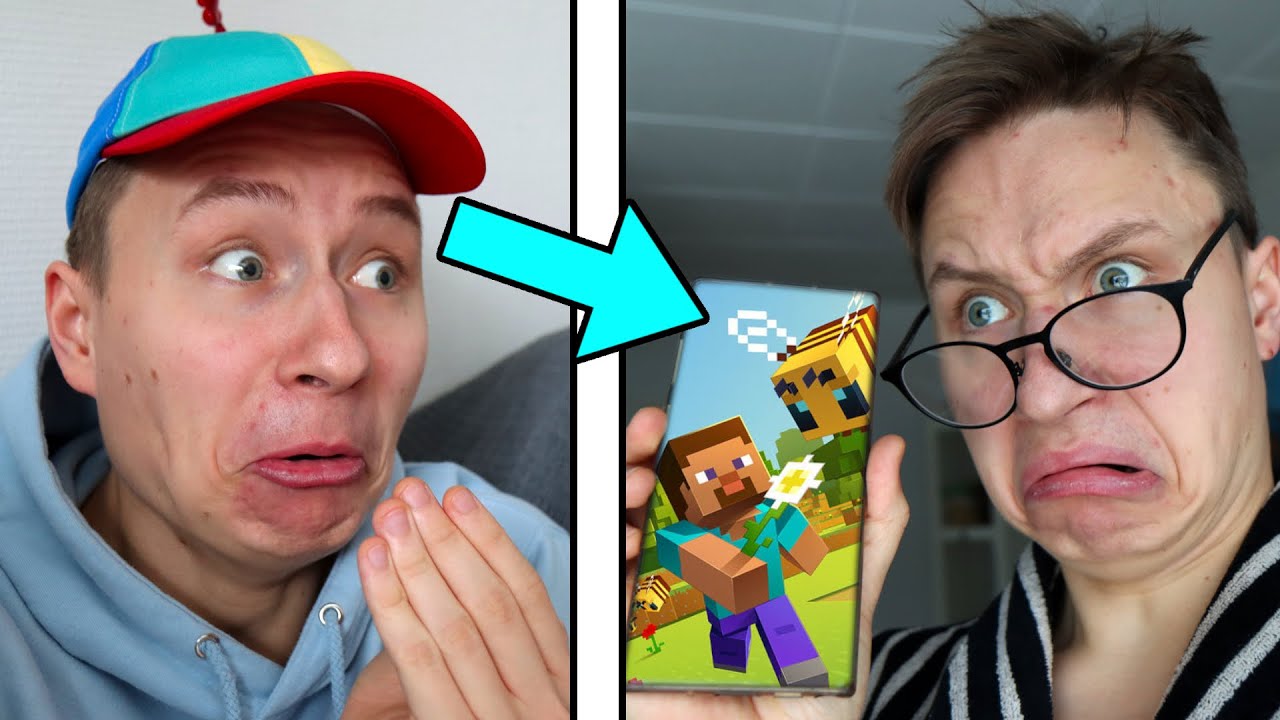 Peten Is&auml; ja Minecraft rikki..!