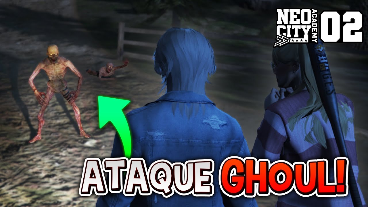 FOMOS ANDAR NA FLORESTA e fomos ATACADOS POR GHOULS!