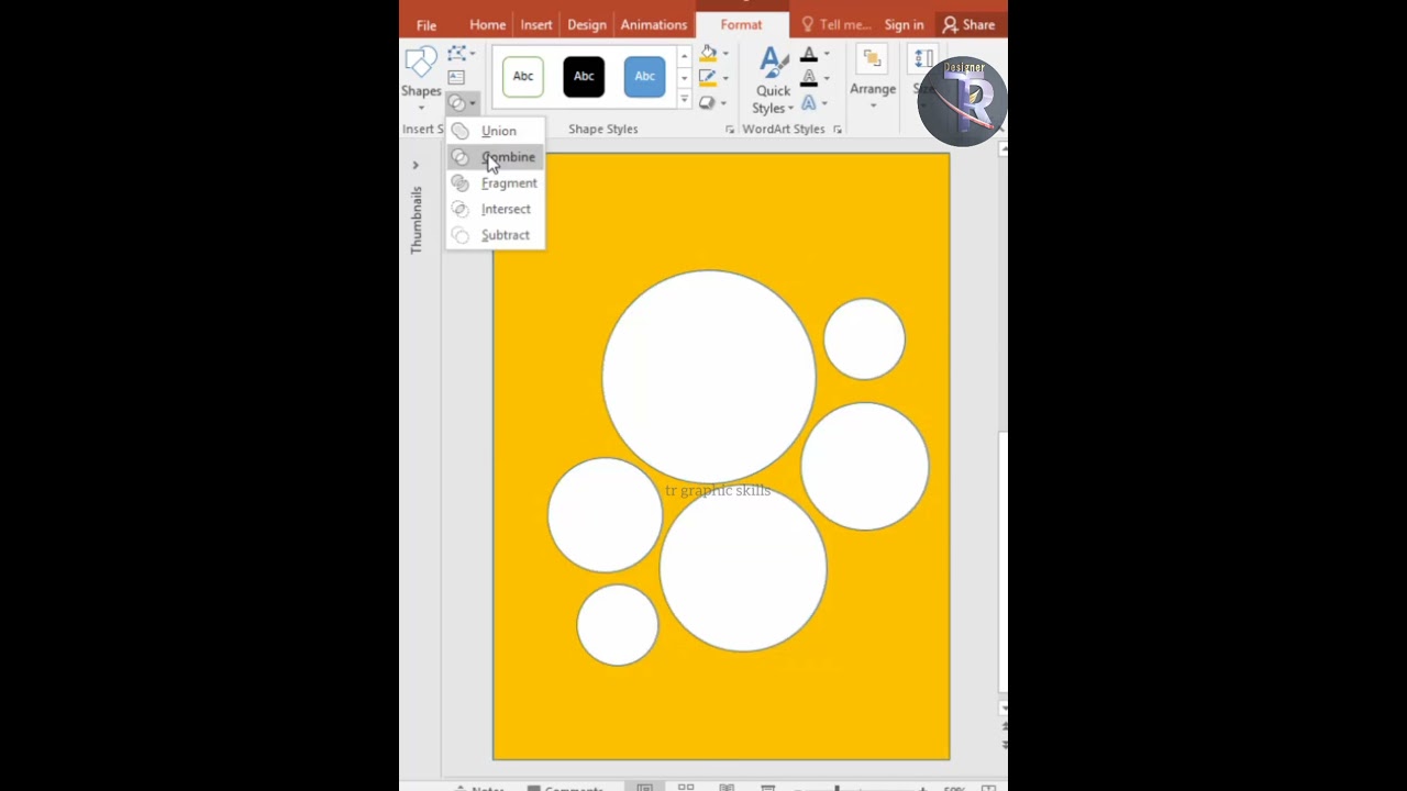 Photo cut effect in powerpoint || Photo editing in powerpoint #viral #shortvideo shortcut tips