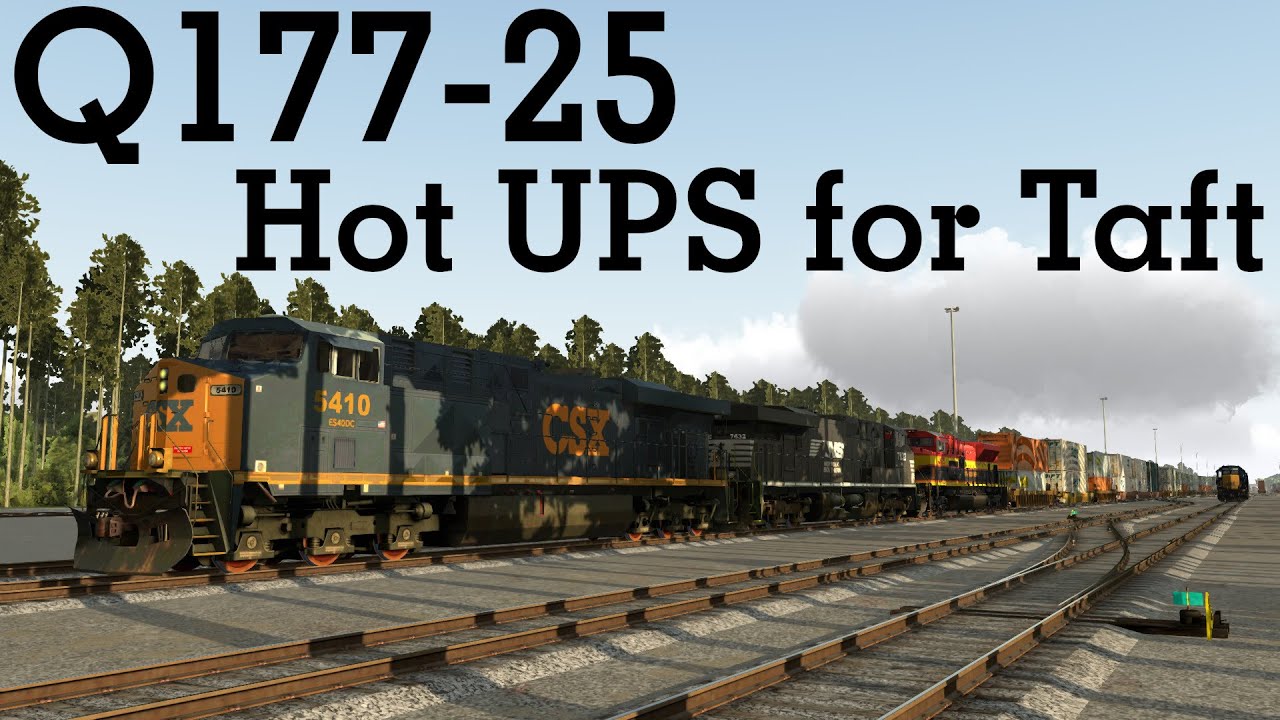 Run 8: Q177-25 - JAX Ramp to Taft  with Hot UPS