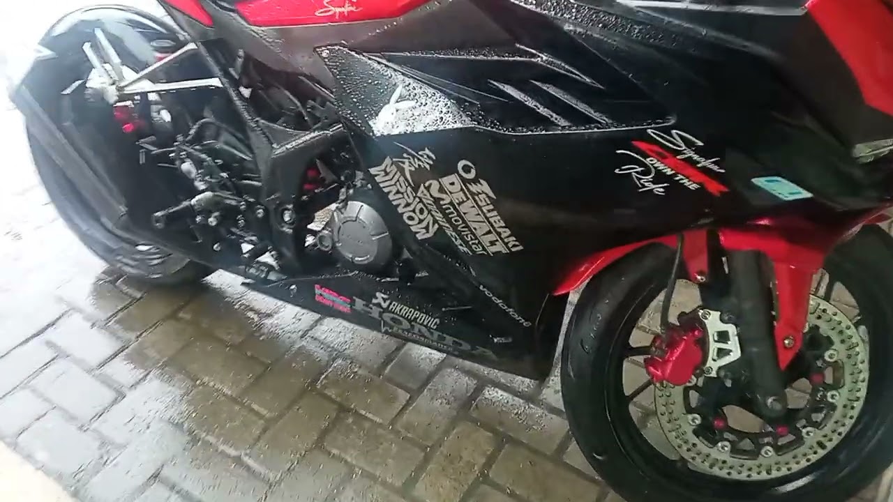 penampakan Sticker Murah di CBr 150 r