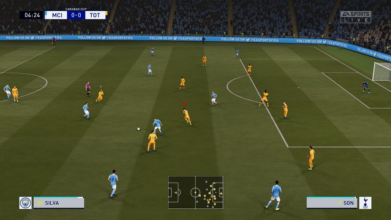 FIFA 21 Career Mode EPL Tottenham Hotspur Season 1 Carabao Cup Quarter Final Ultimate Gameplay