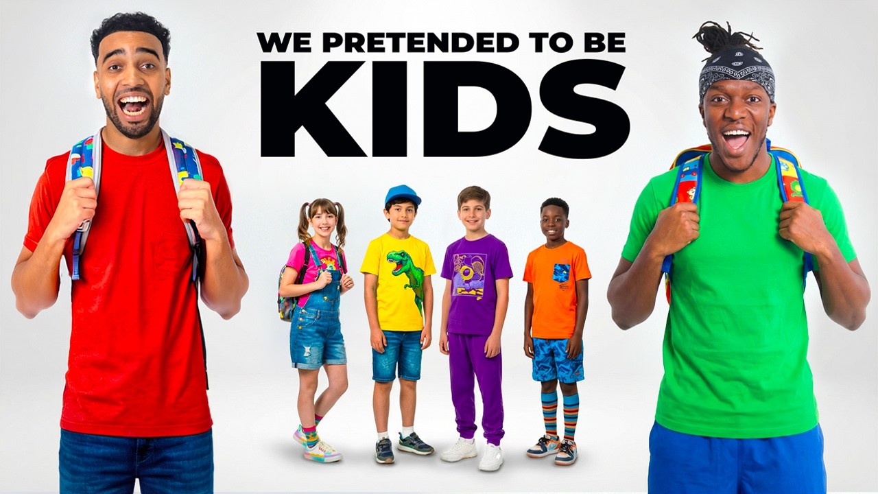 We Pretended To Be Kids Ft KSI & Chunkz
