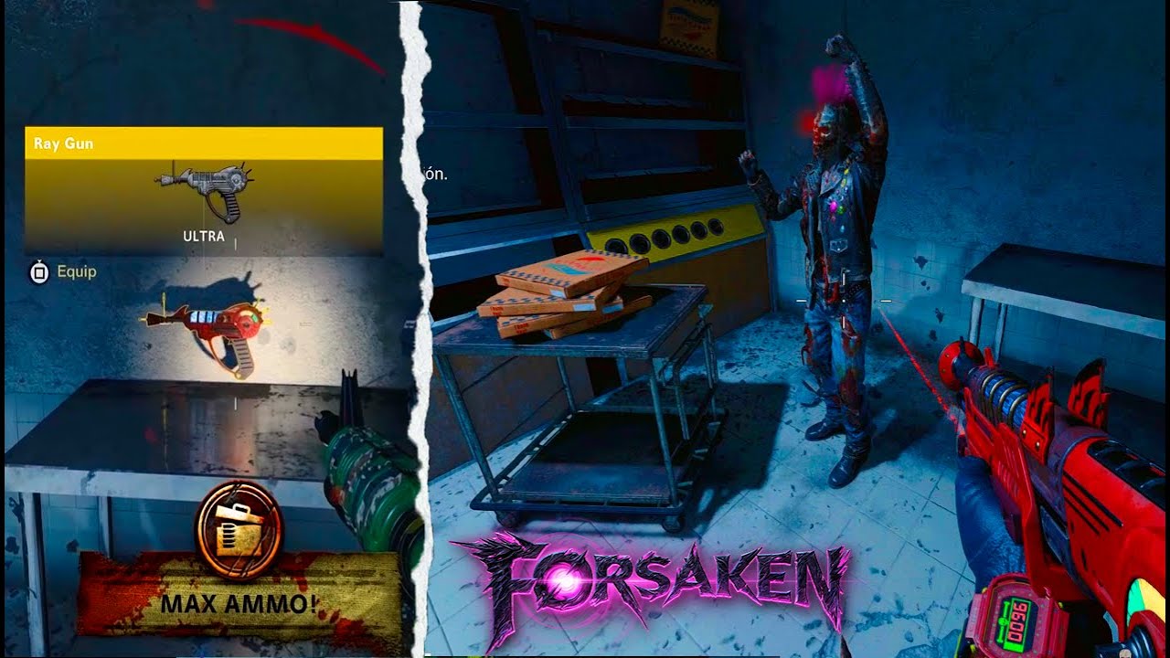 Como Conseguir una RAYGUN gratis en Forsaken - Easter Egg Truco | Black Ops Cold War