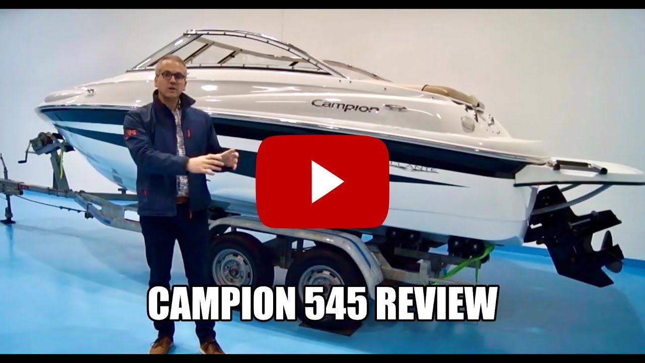 Campion S545 Allante Bowrider Review and Sea Trial