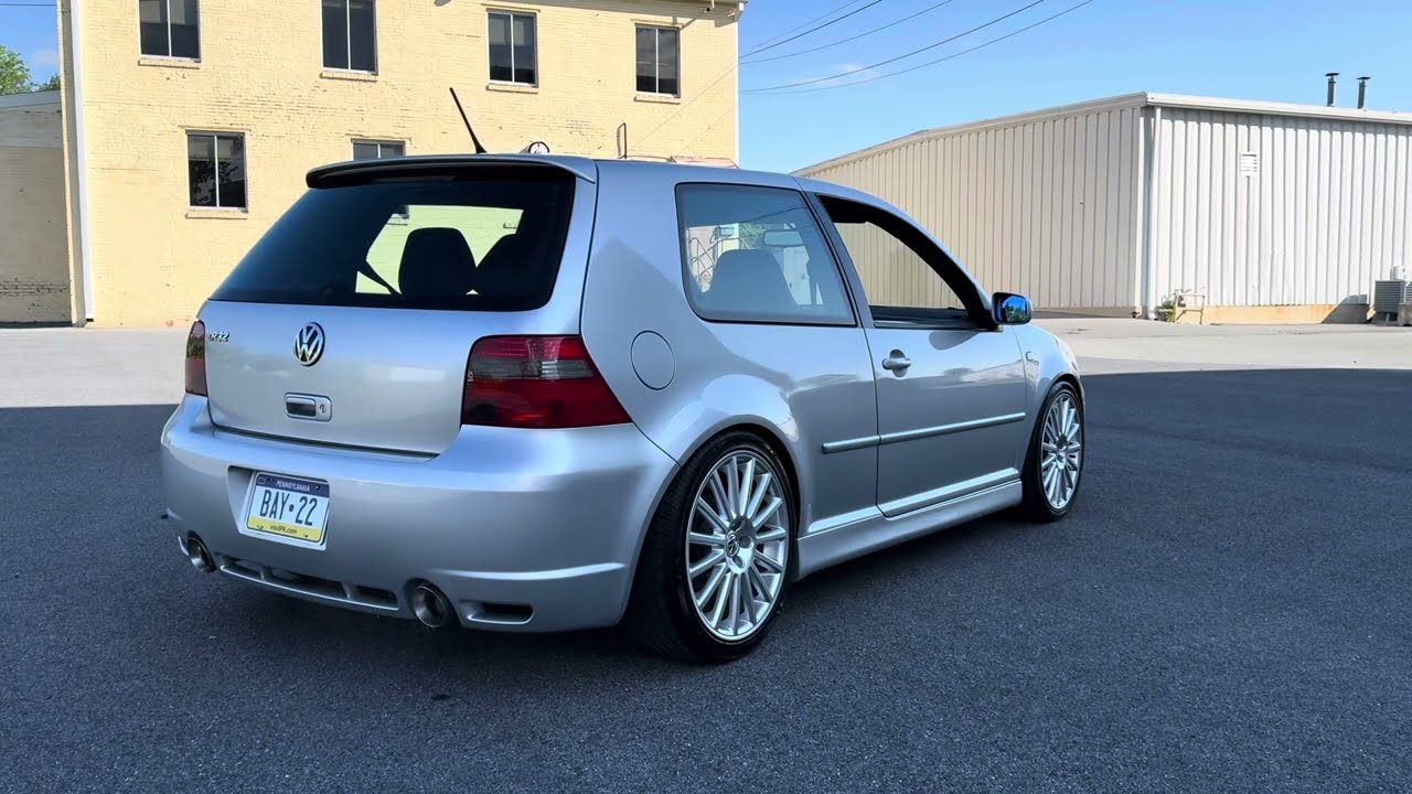 68k mile 2004 VW R32 - Exhaust + Parking Lot Drive