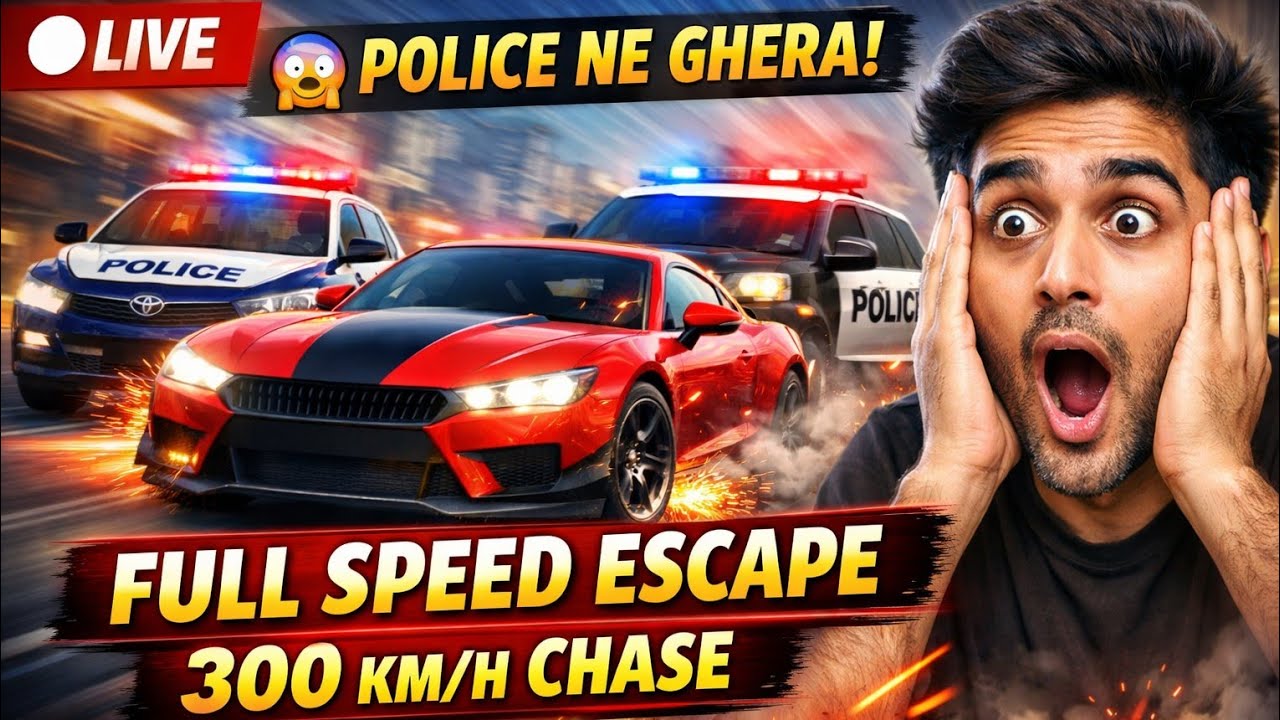 🔴 LIVE 😱 Indian Vehicles Simulator 3D | Full Speed Police Chase Gameplay