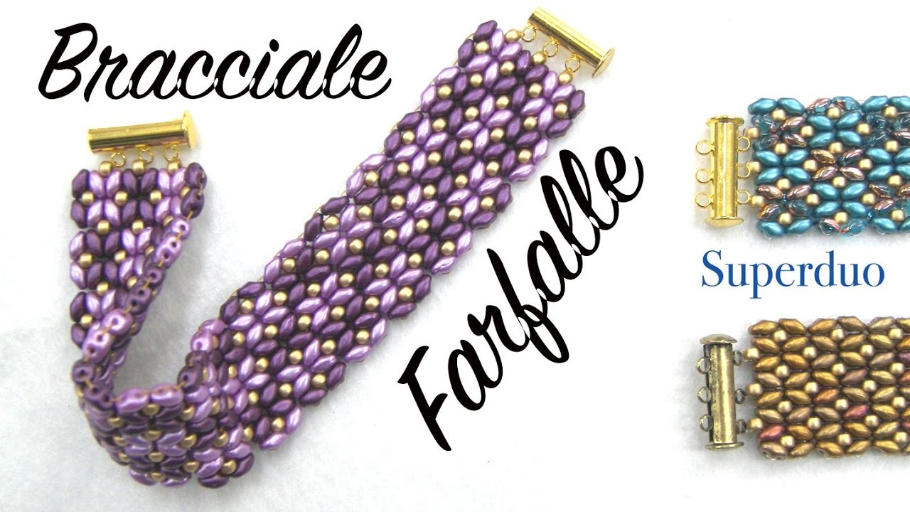 Bracciale di Farfalle con Superduo