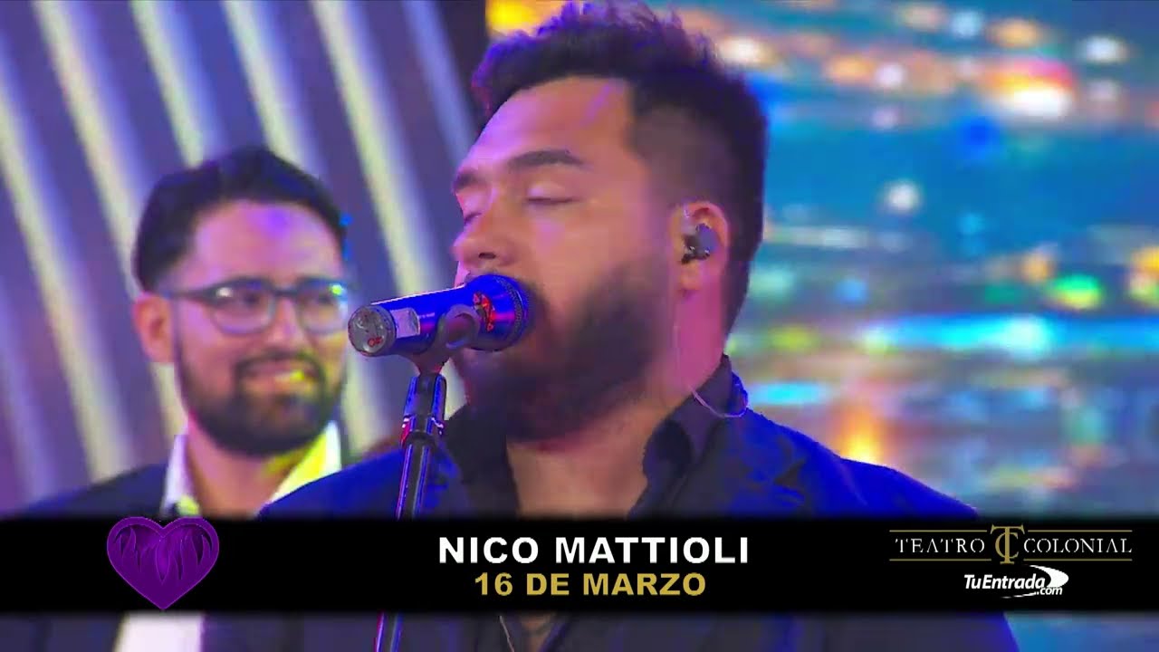 Nico Mattioli en vivo en Pasion especial Domingo 18 2 2024