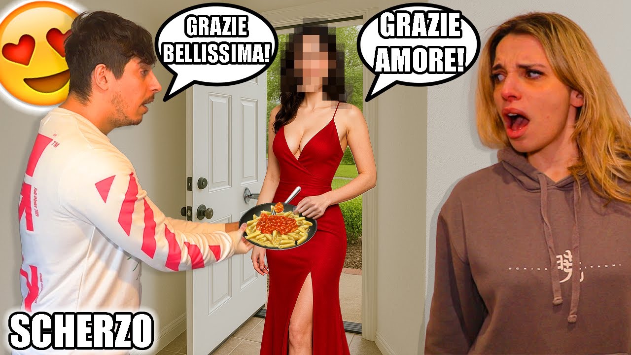 LA MIA VICINA DI CASA CI PROVA CON ME PER 1 SETTIMANA E LA MIA RAGAZZA DIVENTA GELOSA! - SCHERZO