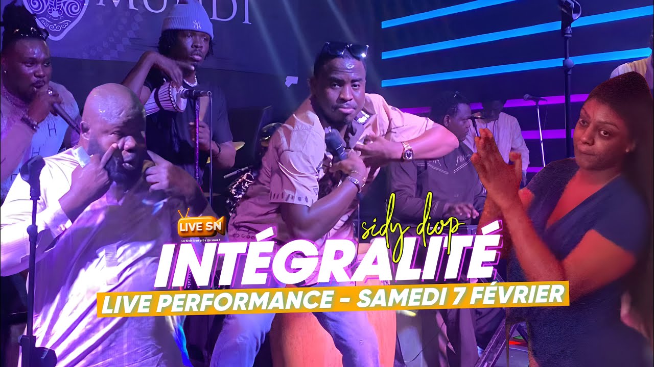 INTÉGRALITÉ: SIDY DIOP - LIVE PERFORMANCE / SAMEDI 7 FÉVRIER 2026 #livesn #sidydiop 