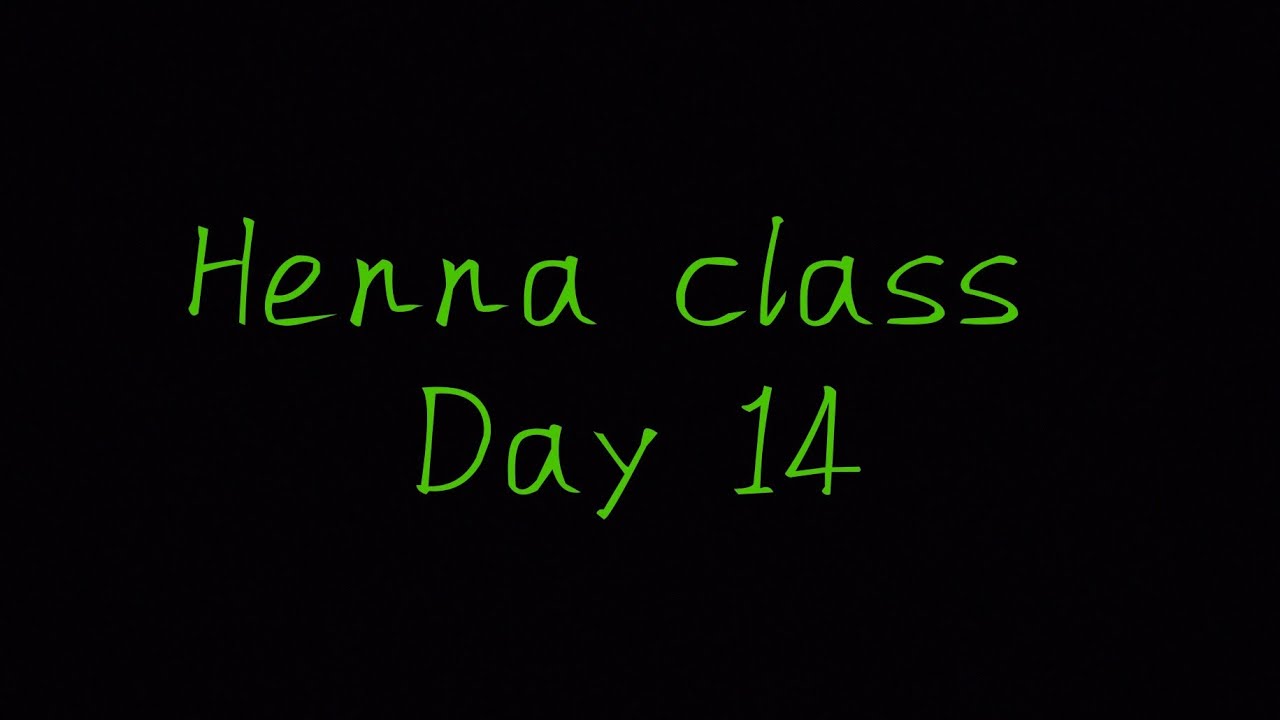  Henna 🌿 class Day 14/15)How to create simple doha design 🌿