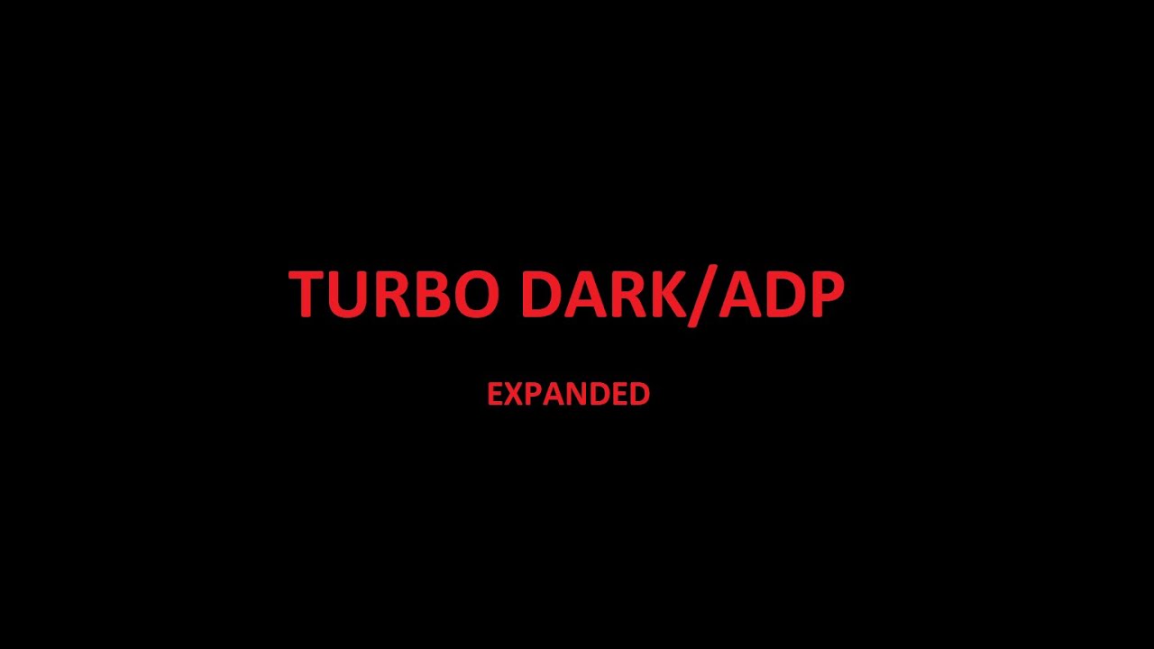 TURBO DARK ADP DECK PROFILE and MATCH (pt.1) EXPANDED!!!