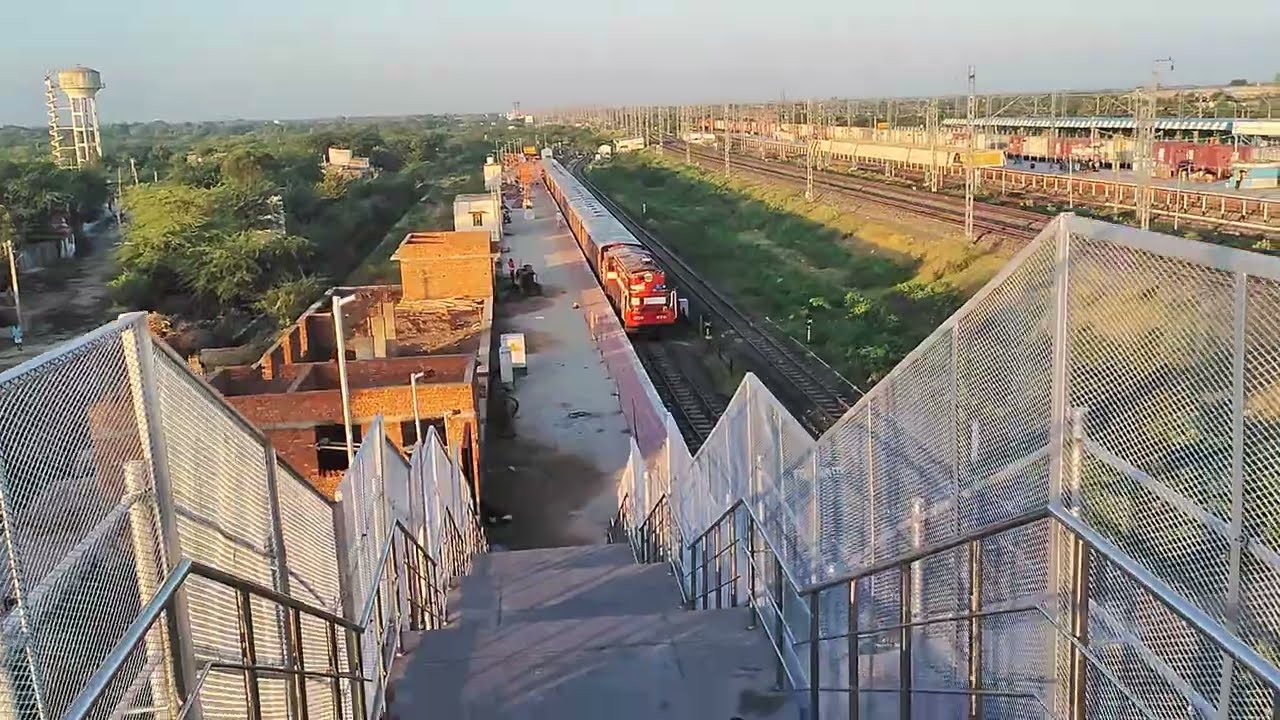 मारवाड़ जंक्शन स्टेशन अपडेट।मीटर गेज स्टेशन का नज़ारा।