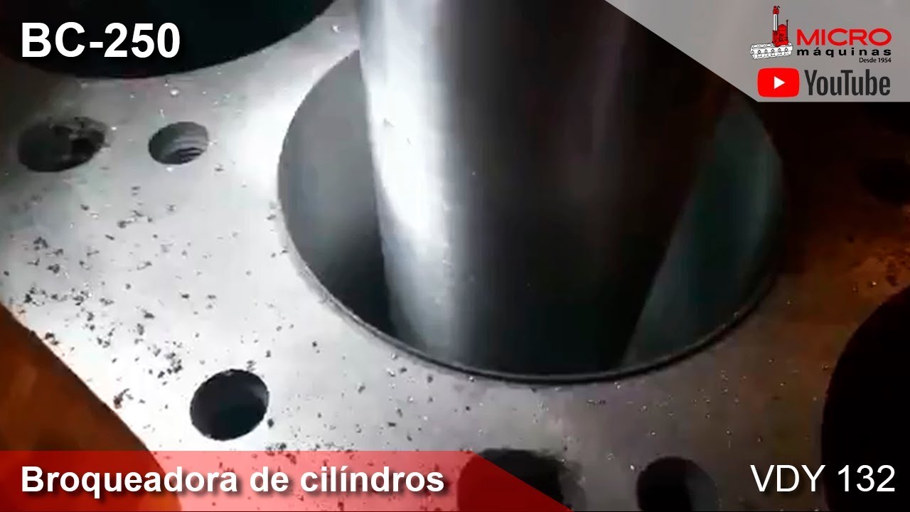 Broqueadora de cilindros BC-250 (VDY - 132)