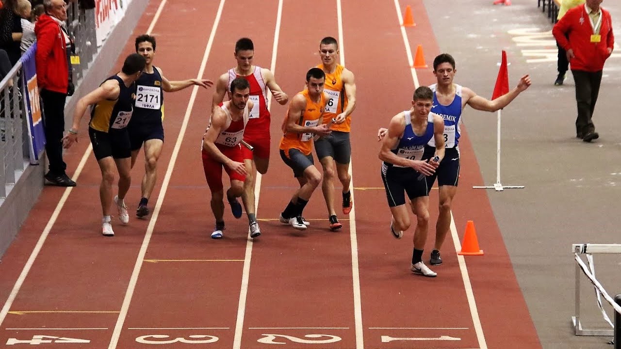 4x400m Men, Heat 4, National Indoor Championships, BUL 2020