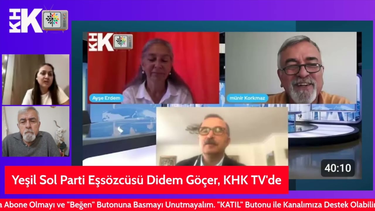 KHK SORUNU DEMOKRASİ İLE ÇÖZÜLÜR, YEŞİL SOL PARTİ EŞSÖZCÜSÜ DİDEM GÖÇER KHK TV'DE