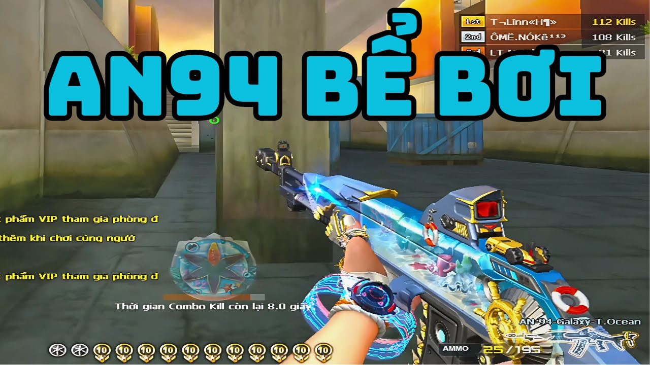 [ Đột Kích Crossfire ] AN 94 Galaxy T Ocean - Tuấn Thạch Sùng
