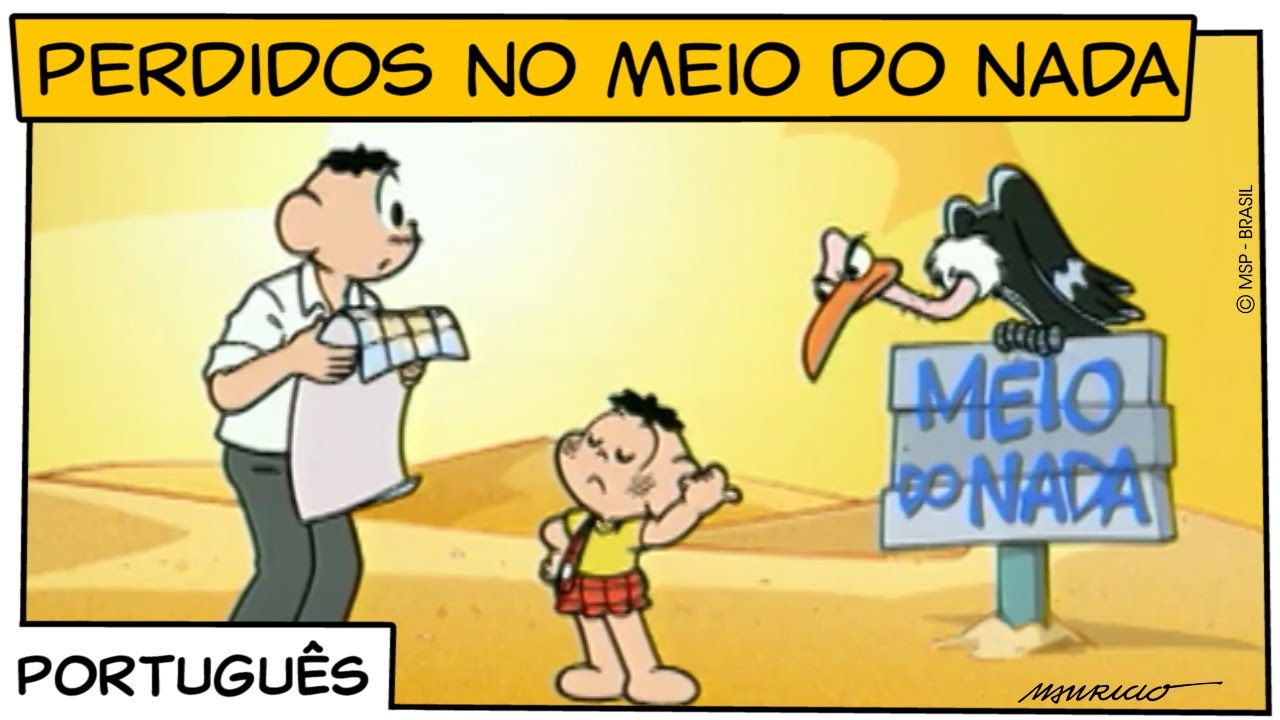 Perdidos no meio do nada (2002) | Turma da Mônica