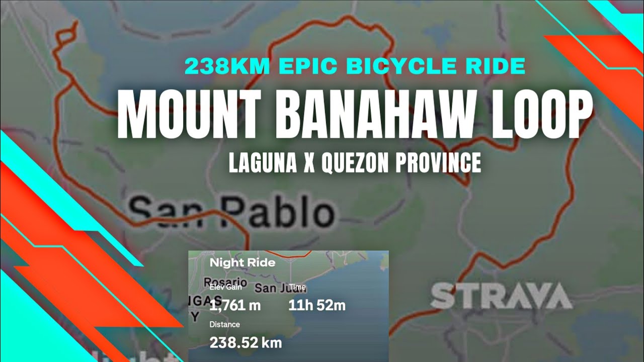 Mount Banahaw Loop | 238Km Epic Ride | Laguna x Quezon Province