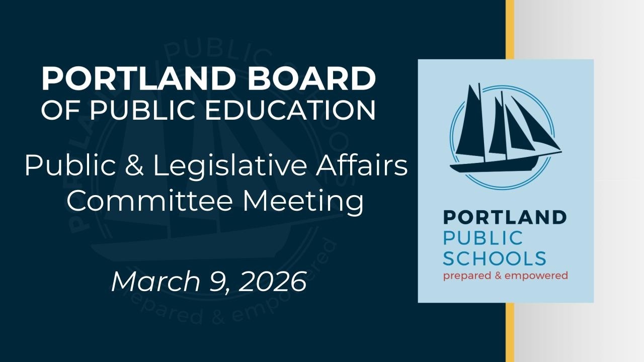 March 9, 2026 Public and Legislative Affairs Committee Meeting
