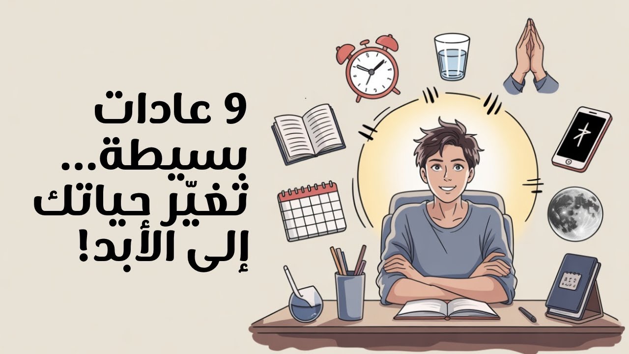 ٩ عادات يومية ستجعلك أكثر نجاحًا  كيف تبدأ يومك كالأشخاص الناجحين؟
