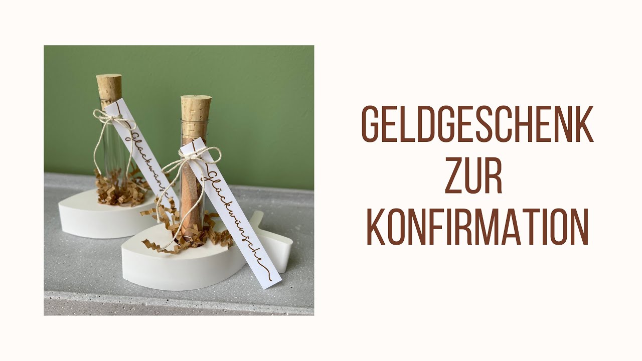 Geldgeschenk zur Konfirmation - Raysin Kerzenhalter Fisch