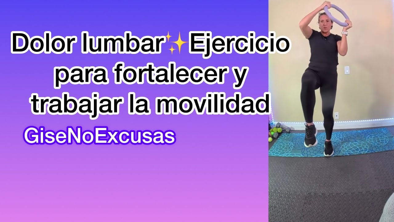 Dolor ciático 👌✨Ejercicio que te ayudan aliviar.