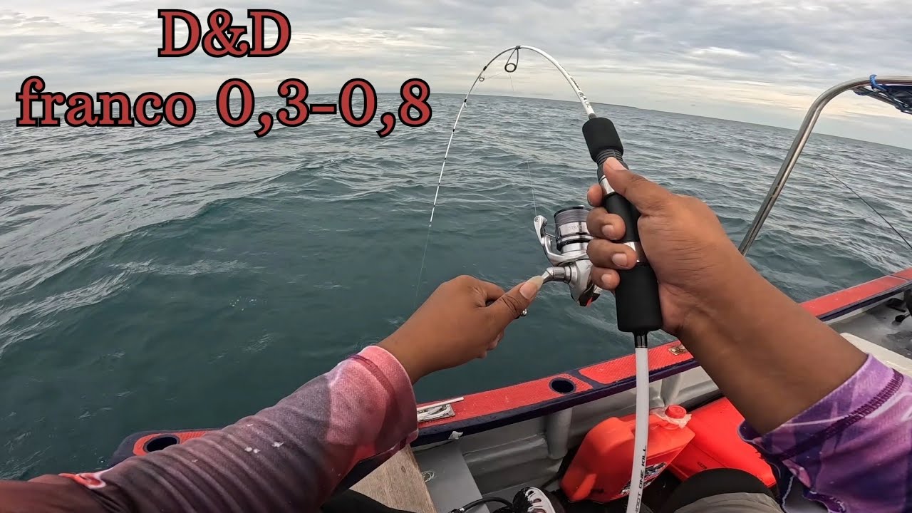 Test joran D&D franco 0,3-0,8 dispot babon .??langsung amiss.#fishing 