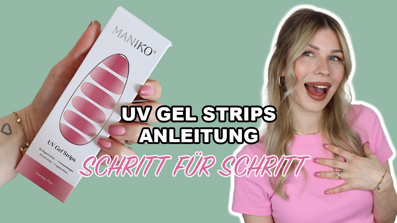 Ich teste eine Maniküre für zu Hause I Maniko UV Gel Strips Anleitung und Entfernung I Kim Wood