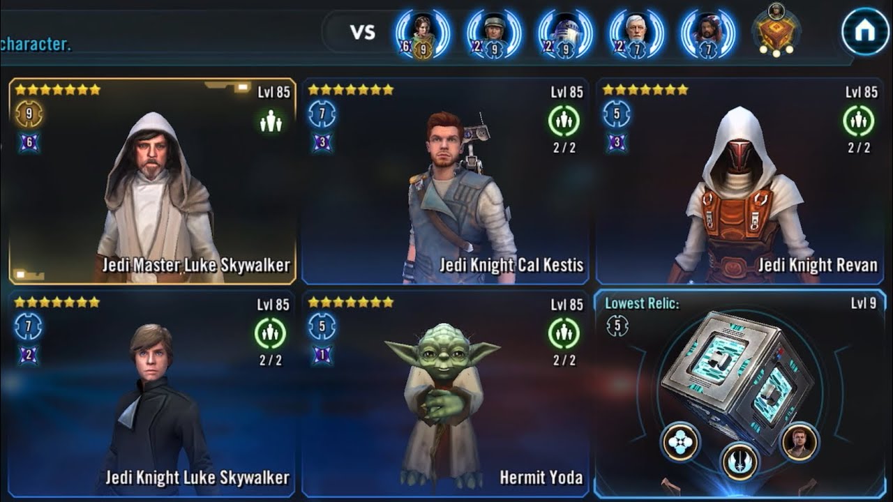 JML vs Leia Drogan datacron