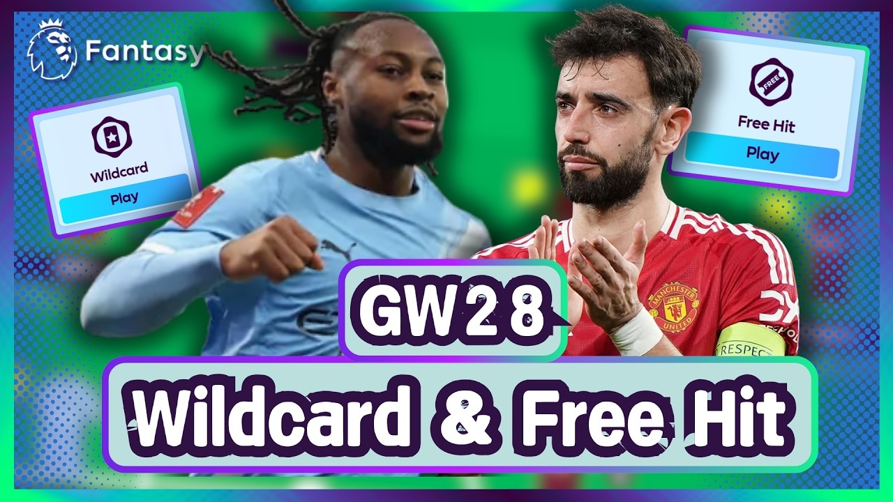 THE BEST GW28 WILDCARD & FREE HIT DRAFT🎯 BEST RANK: 157th🌎 Fantasy Premier League 2025/26