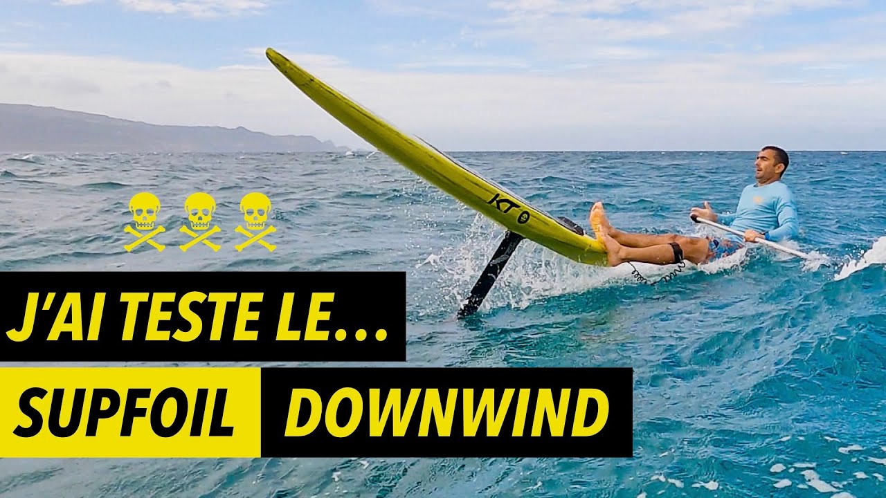 Débuter en Stand Up Paddle foil downwind: j'ai testé pour vous !
