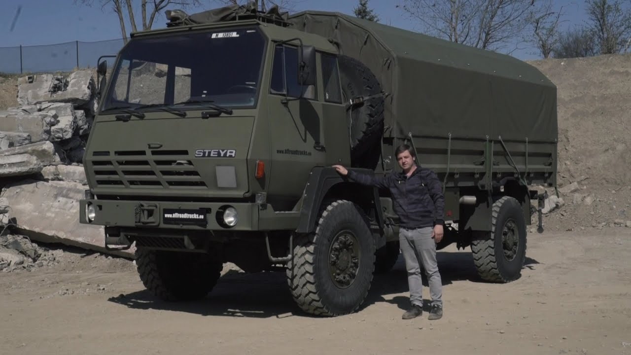 Steyr 1291 320 P43M 4x4 | Allrad Basisfahrzeug für ein Expeditionsmobil | www.offroadtrucks.eu