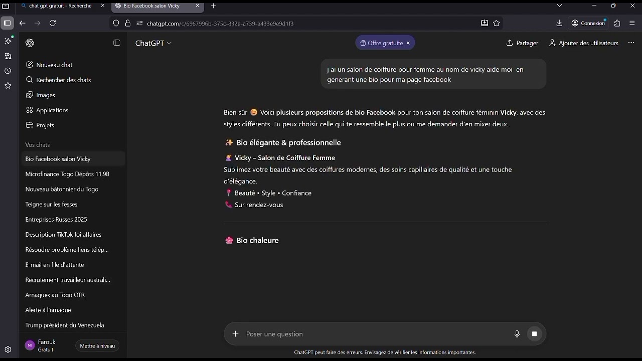 Comment créé  une page Facebook professionnel 