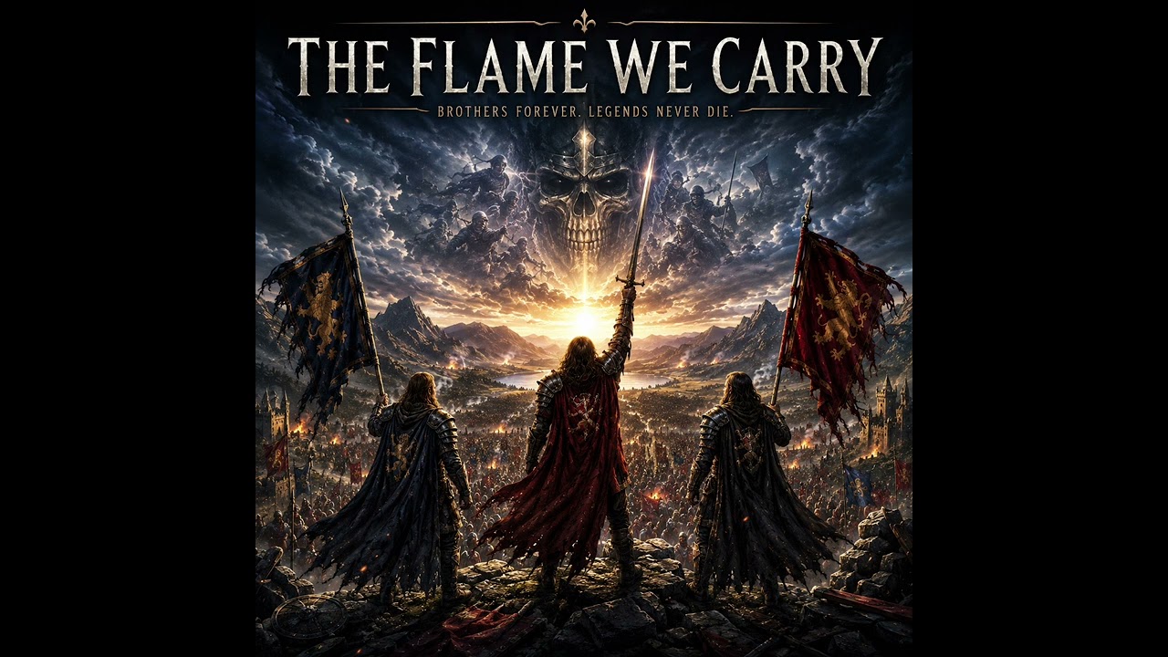 THE FLAME WE CARRY🔥| Epic Heavy Metal Anthem | Dark Guitar Solo & Cinematic Metal 2026