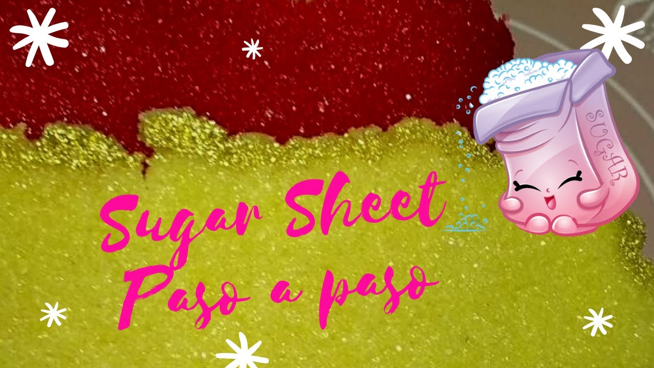 Sugar Sheet Technique en ESPAÑOL